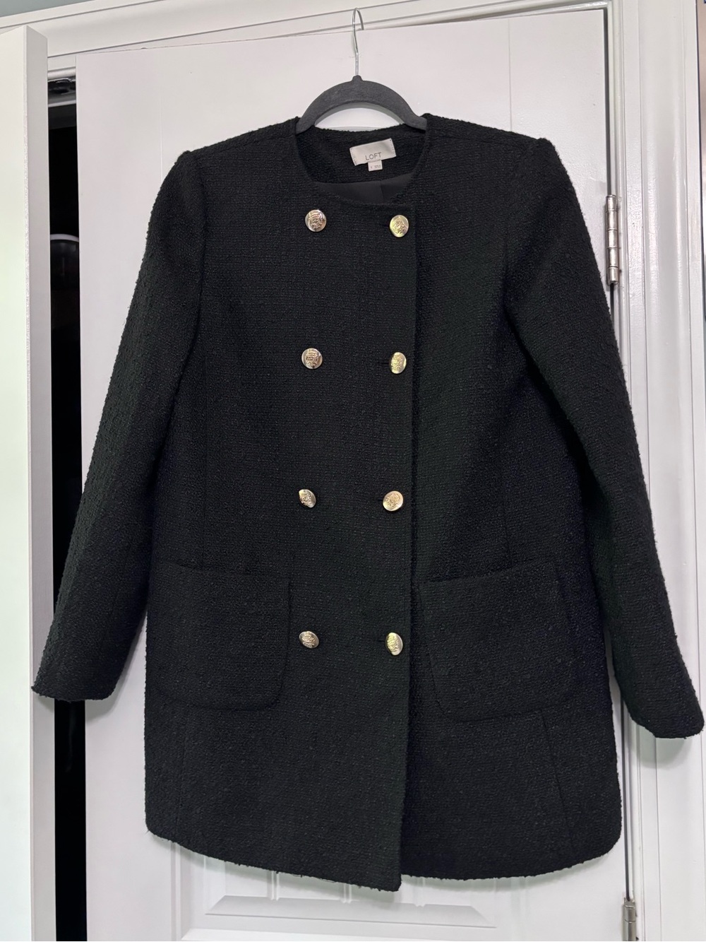 Loft Tweed car coat. NWOT.